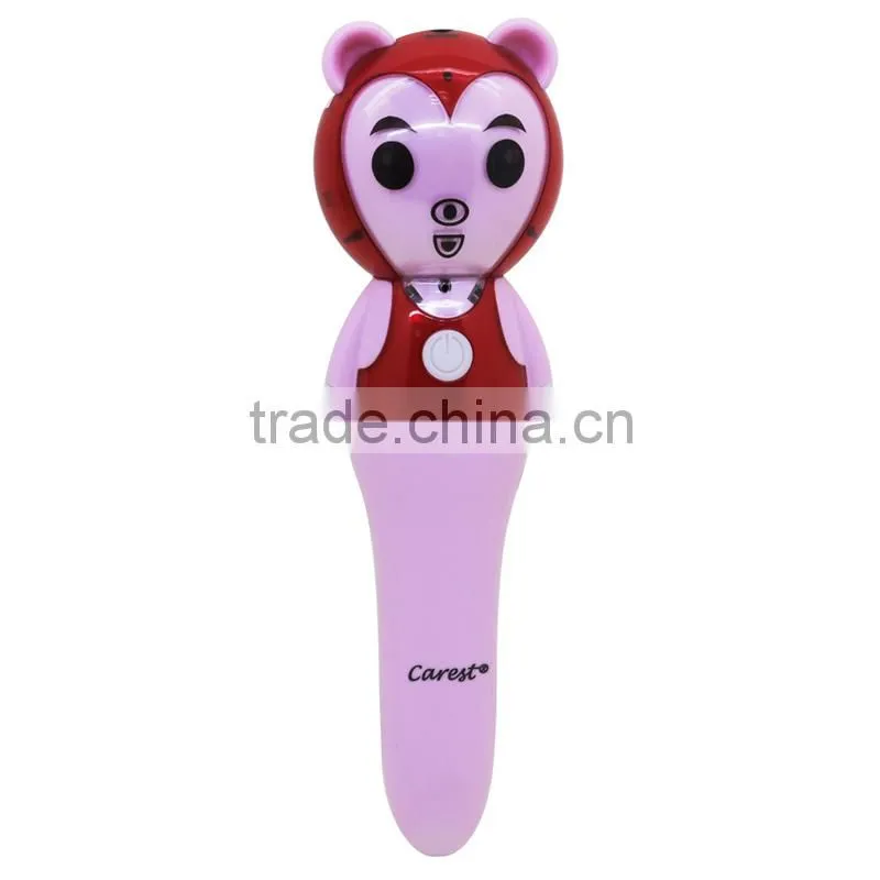 Red fluorescent girl toys electronics for Learning English