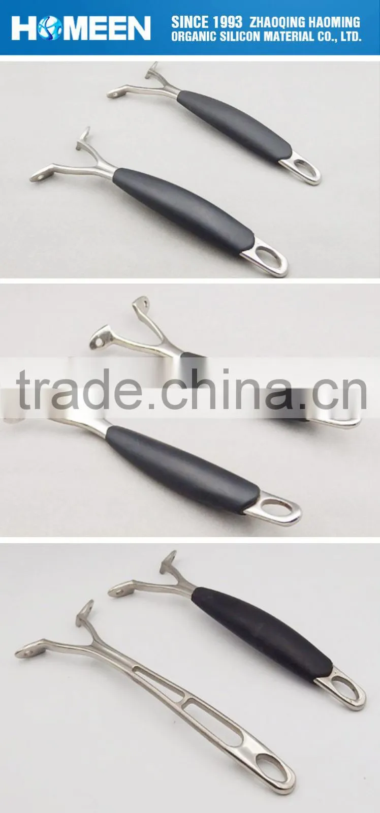 Ergonomically Designed Saucepot Stainless Silicone Cookware Handle