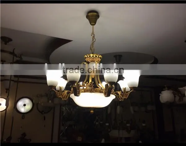 2014 New Spanish Alabaster Pendant Lamp Shade