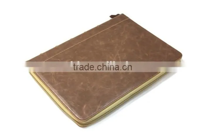 Retra Design PU Leather Universal Zip Case for Tablet PC Macbook Different Sizes are Available