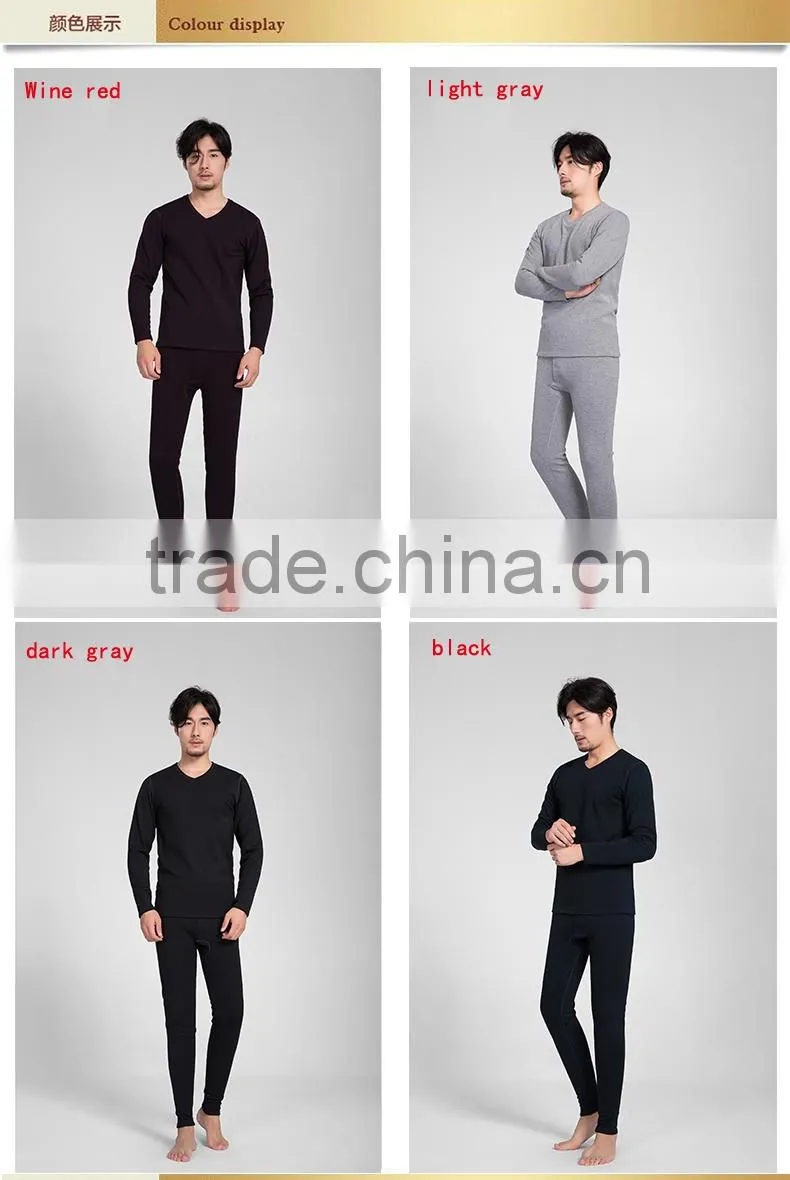 Custom Men's Clothes Thermal underwear made in china