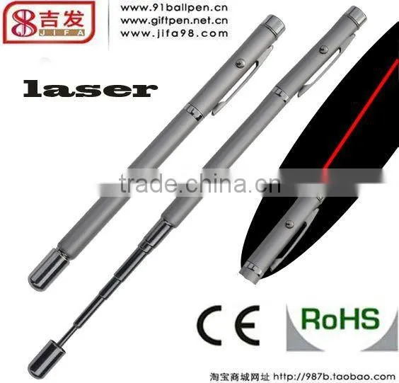 2014 hot sale 3 in 1 laser pen with ballpen laser antenna
