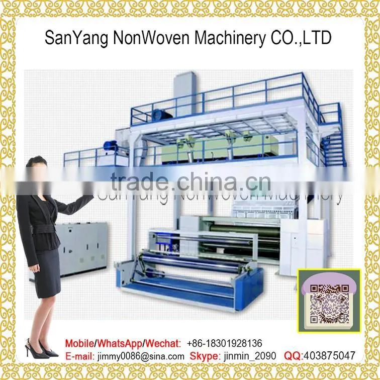 1.6-3.2m PP Spunbonded non woven textlie machine