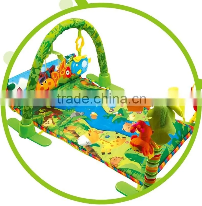 Hot Baby folding play mat with sides non toxic crawling sleeping floor mat for newborn baby wholesale price from china