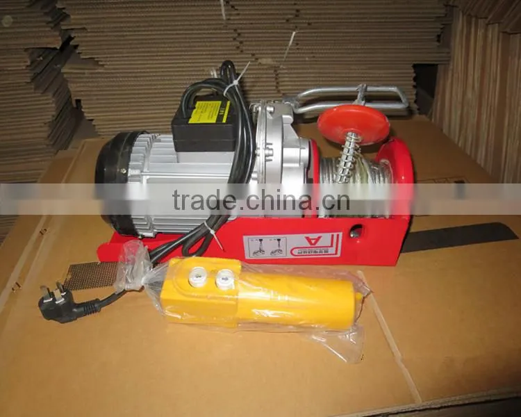 Portable mini crane hoist with the compacity of 100-1000 Ton