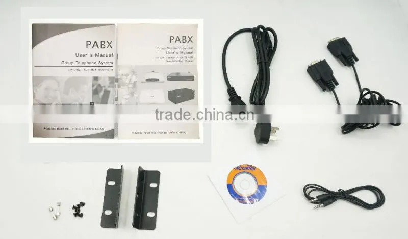 24 extensions Wireless GSM PABX PBX Office Intercom system (TP832-424)