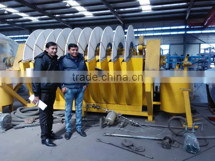 Feldspar Mineral Tailings Water Filter/ Dewatering Machine, ceramic disc type filter