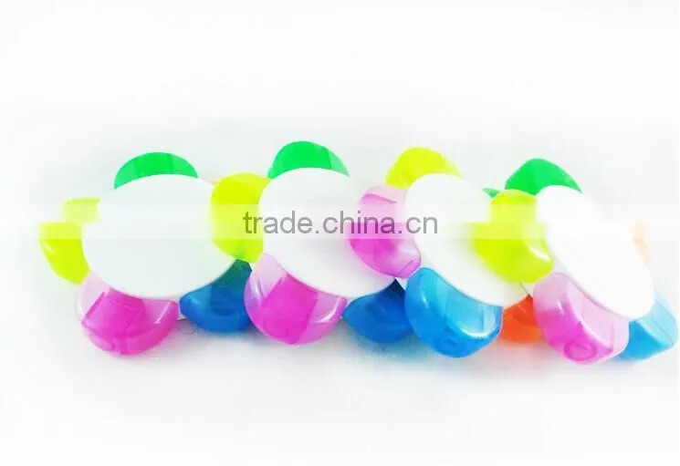 Flower shape highlighter pen