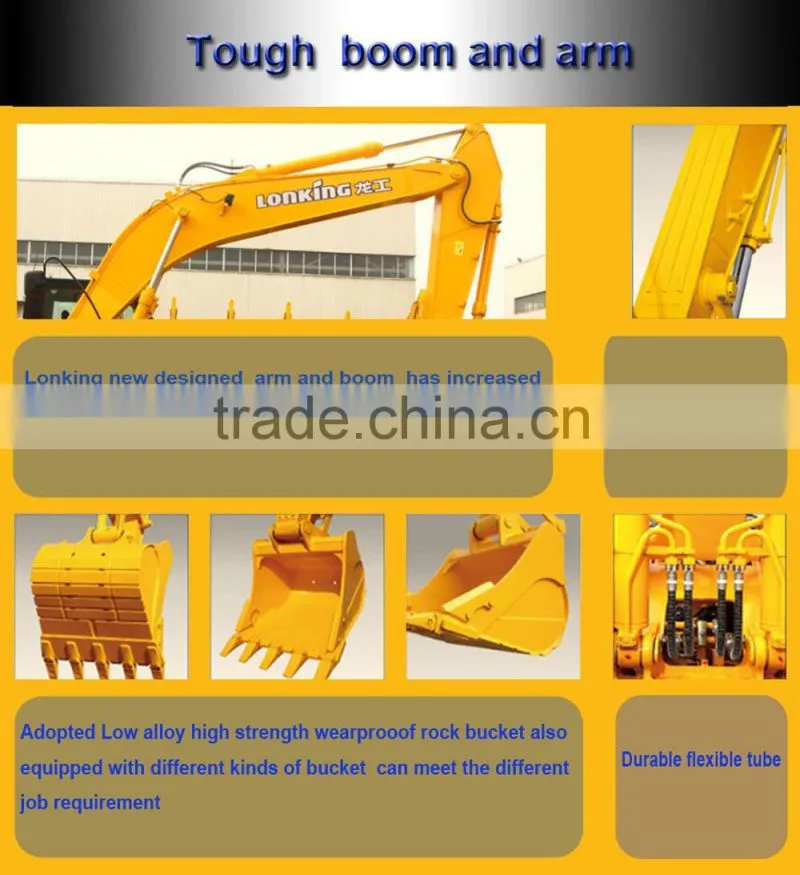 LG6150 china Lonking excavator for sale with CE