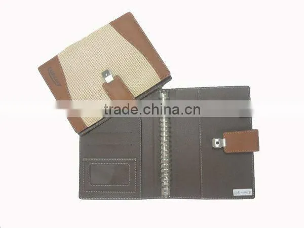 2015leather pu agenda diary organizer planner address book