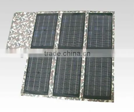 High efficiency solar panel / 60W Folding solar charging bag / folding solar energy bag for laptop