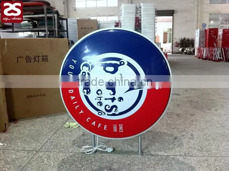 Wholesale Outdoor Vacuum Forming Light Box Sign Moulded Sucking Light Box