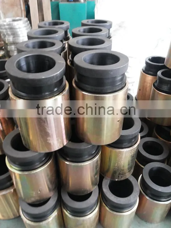 Wire spiraled/braided rubber hydraulic hose