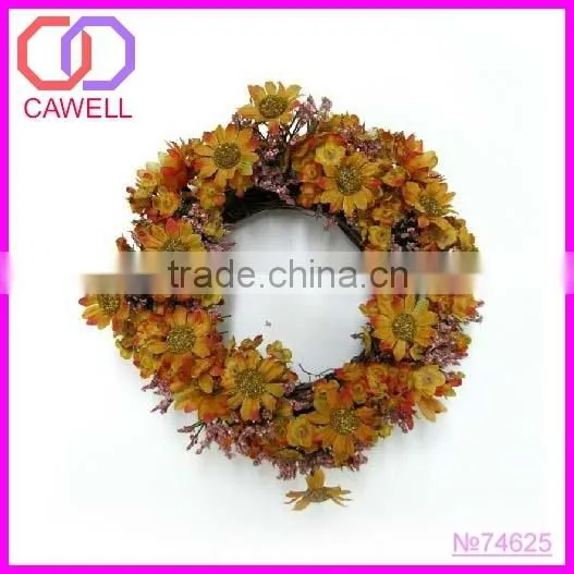 artificial flower wreath for funeral