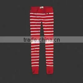 senior girl yarn-dyed rib suit