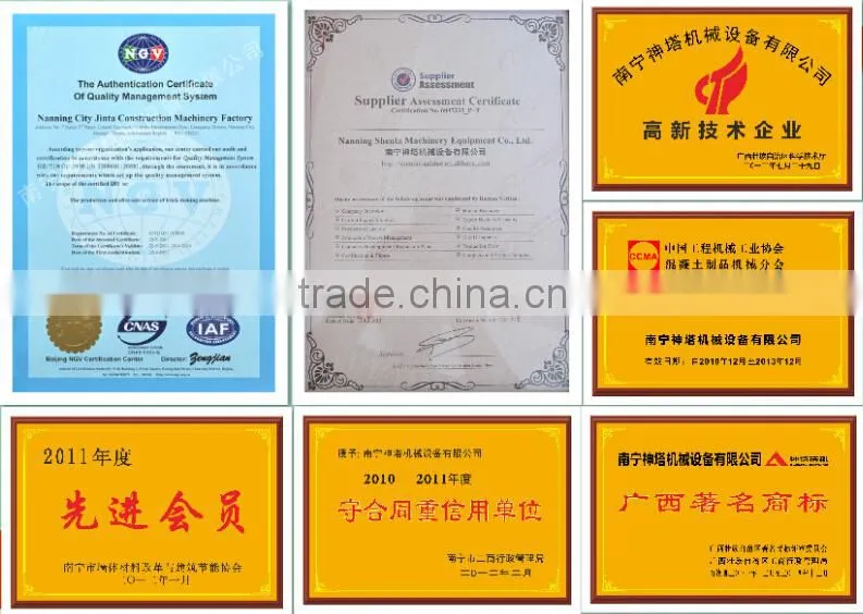 QTY10-15 high qualityhigh capacity cement block making machine