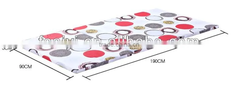 massage mattress protector in single size 90cm
