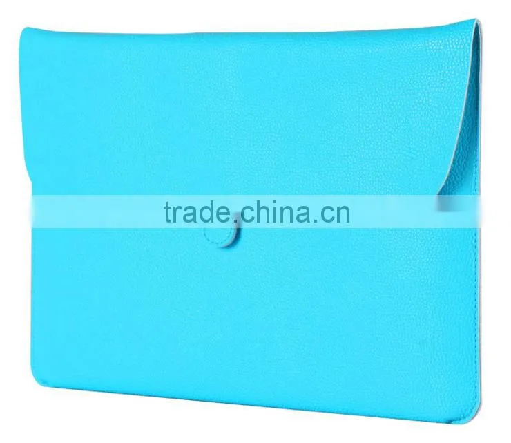 Ultra Slim & Lightweight Laptop Leather Sleeve Bag For Macbook, Carrying Bag Handbag for Macbook