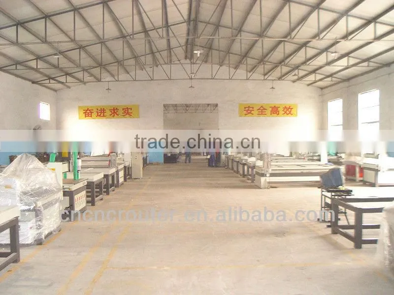Jinan woodworking cnc machine 3d for sale with the rotary clamp on front of the vacuun table