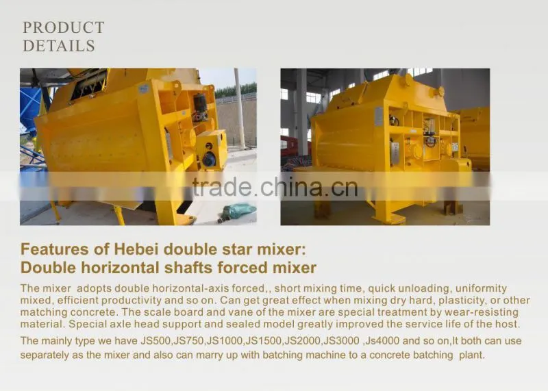 Popular Type concrete mixer using in India