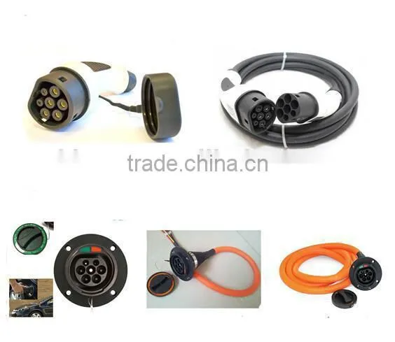 63A IEC 62196-2 Inlet socket/ IEC 62196-2 EV Charging Plug type 2 male inlet