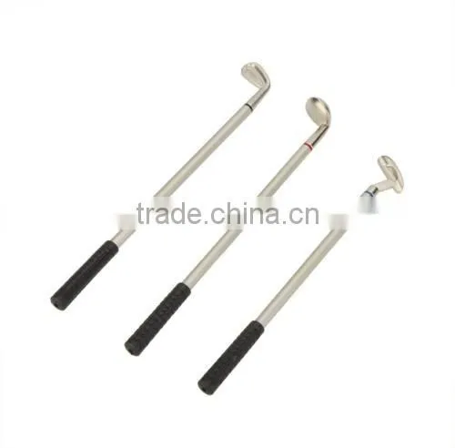 Creative Golfers Replica Aluminum Alloy Ballpoint Pens Golf Club Pen Set