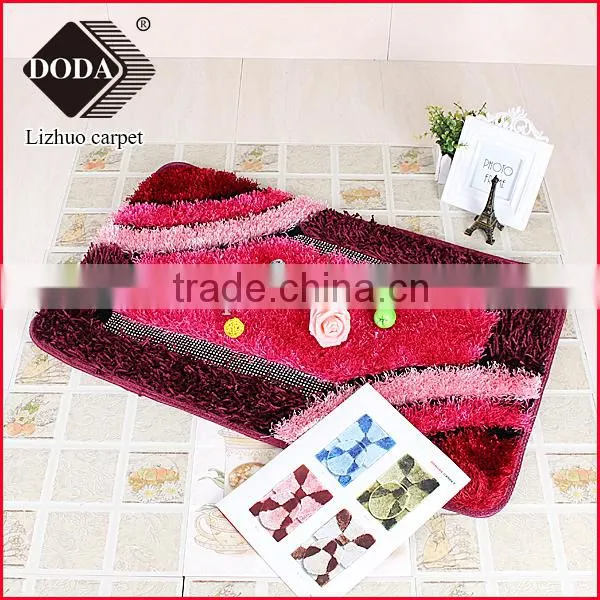 Luxury brand polyester shaggy amaz carpet 3d floor long pile