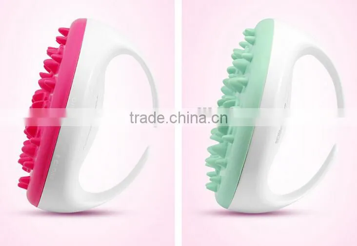 Professional Hot Selling Customized Bath Shower Soft Scalp Body Massage Cleaning Brush