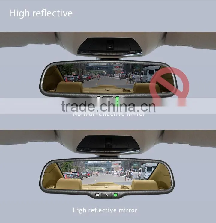 2015 high quality multifunction rearview mirror