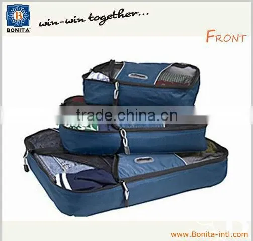 2015 3pcs set fashion storage box samll travel bag travel kit for airline