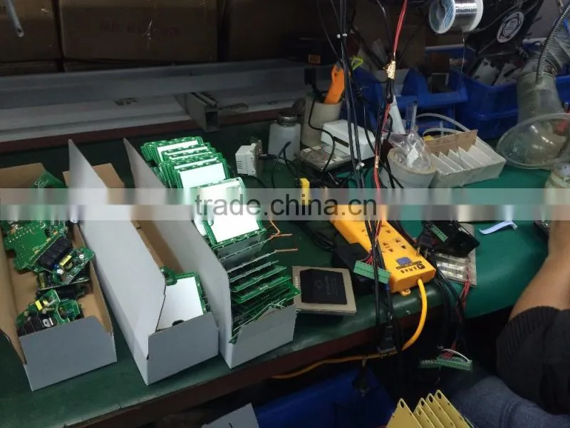 Hospital Electronic DoorplateTouch Doorbell Switch with LED Room Number Display