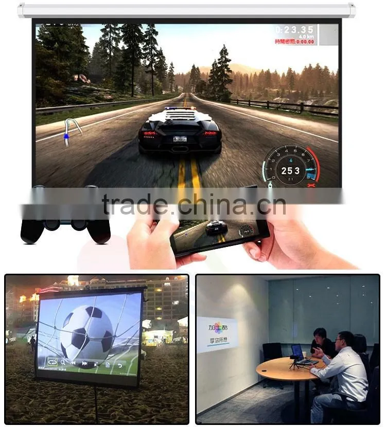 Hot Selling Latest Smart Pico Projector Wifi Dlp Led Mini Pocket Projector