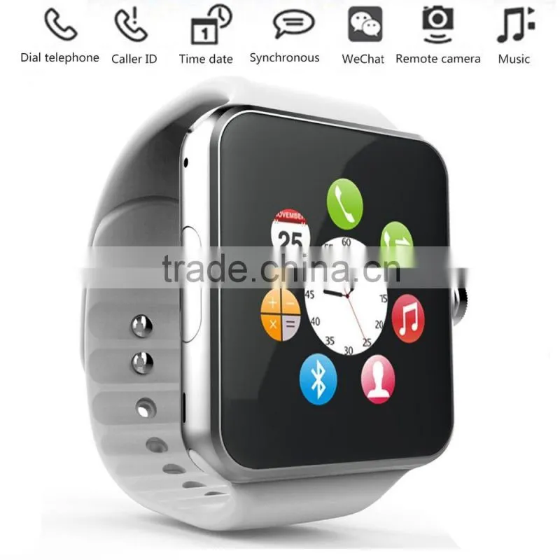 TC066 Bluetooth NFC Waterproof Smart Watch Phone Mate For Android & IOS Push Message SIM TF Card Pedometer Sleep Monitoring