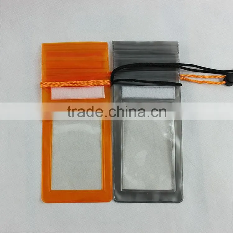 Pvc waterproof bag waterproof mobile phone case for cell phone