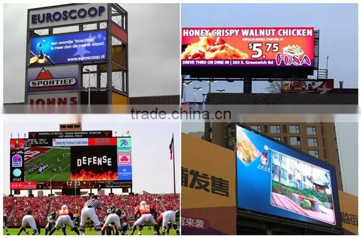 Outdoor full color advertising large stage retal led video display