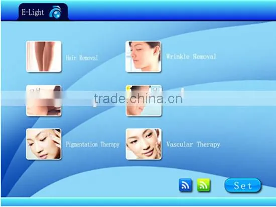 IPL intense pulsed light hair removal system