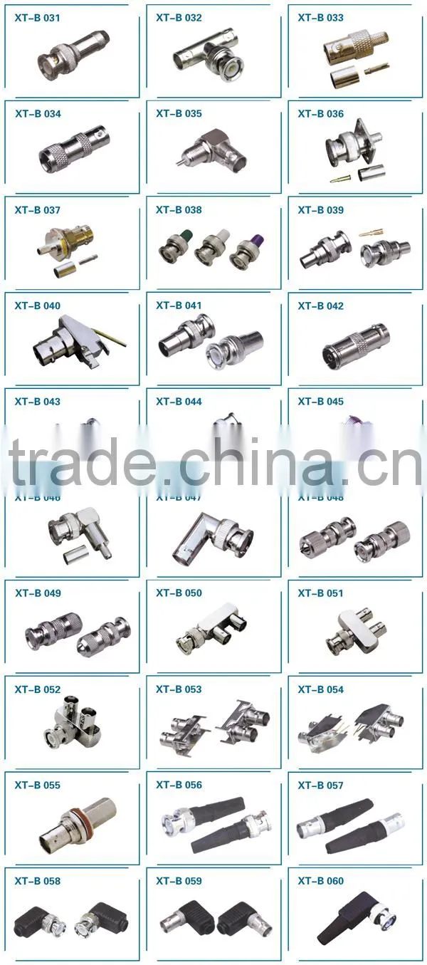 BNC Male Balun Connector to DC Power Connector