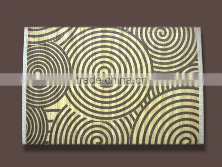 High quality round bamboo mat
