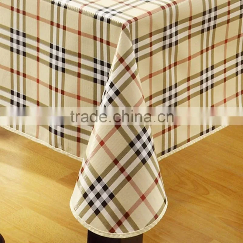 high quality water proof 137*183cm decorative print pvc table cloth