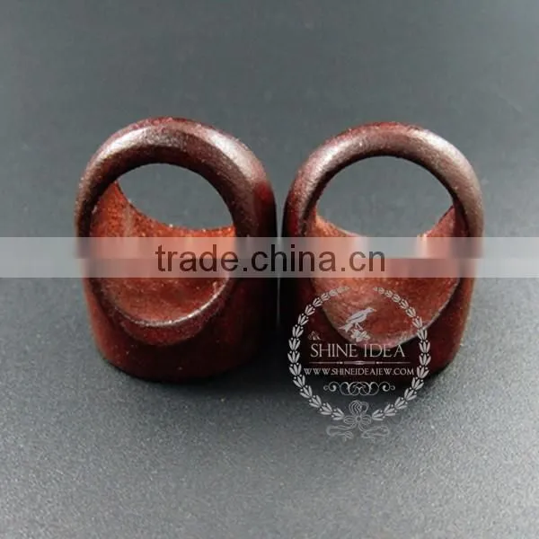 22mm setting size natural wood round ring DIY painting bezel ring supplies 1210011