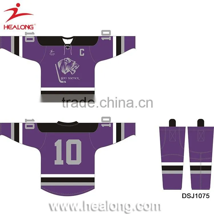 Custom Design Your Own Team Set Hockey Jersey Shirts Sports Wear