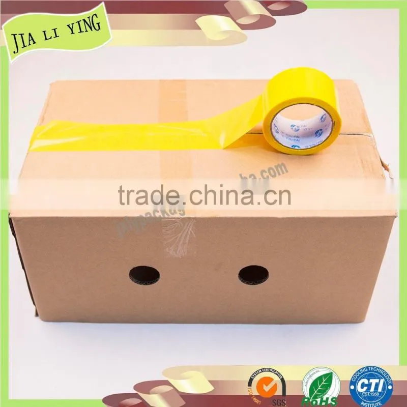 free sample cheap adhesive colorful BOPP tape in carton sealing packing form China