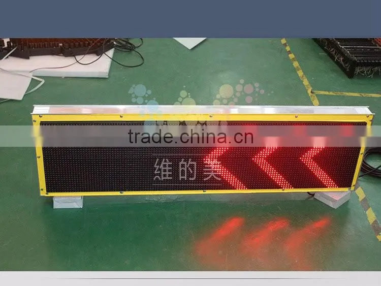 Shenzhen Factory IP65 road led sign outdoor traffic led screen display