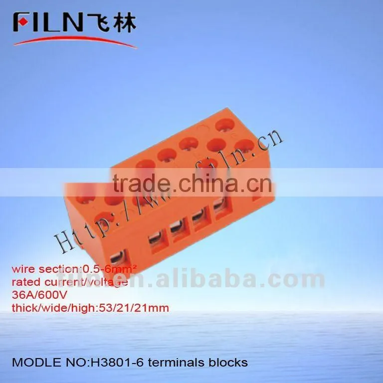 H3801-10 firewire 800 cables terminal block