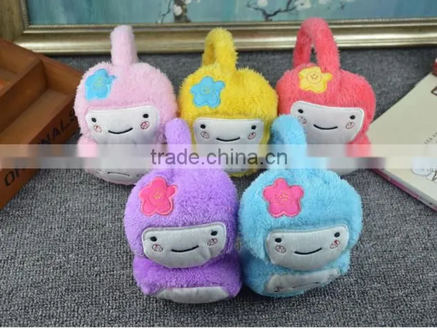 Smile Face Applique Children Earmuffs For Sale