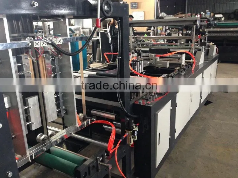 Vertical type PE opp Zipper self lock Bag Making Machine