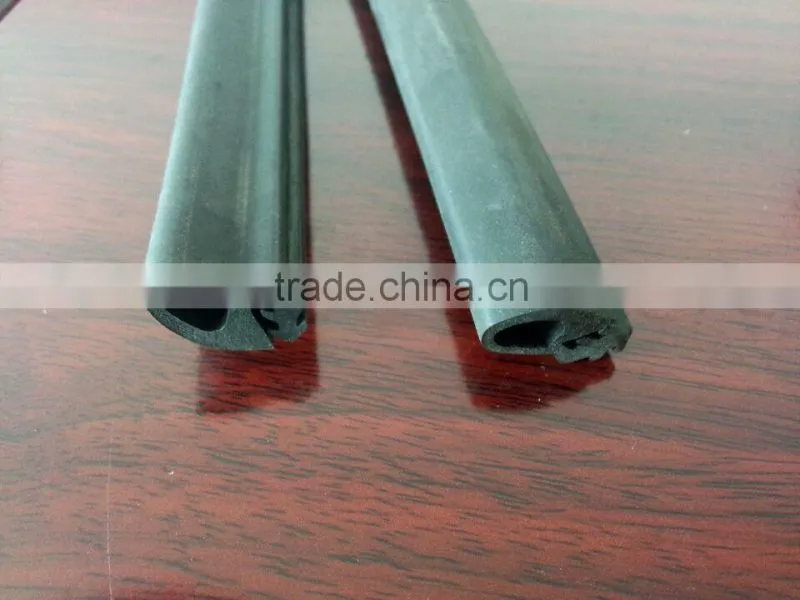 extruded neoprene rubber edge strips for car, mechanical,industy