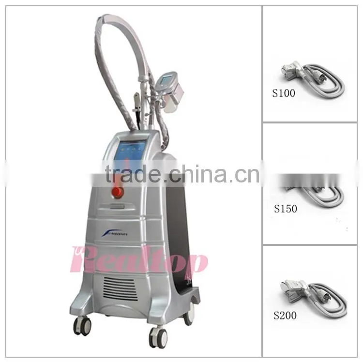 Top distributors wanted!!!cryolipolysis fat freezing machine home device with 3 sizes handle