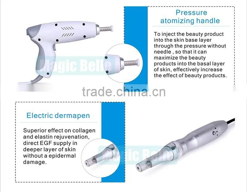 The factory price Rf heating no needle therapy gun no needle mesotherapy machine for salon use