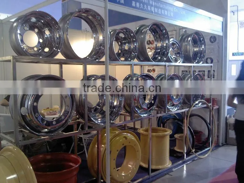 Small Tube Forklift Steel Wheel Rim 12inch with Stength Material